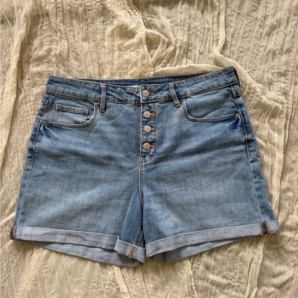 New Old Navy - Denim Blue High Rise Women's Shorts